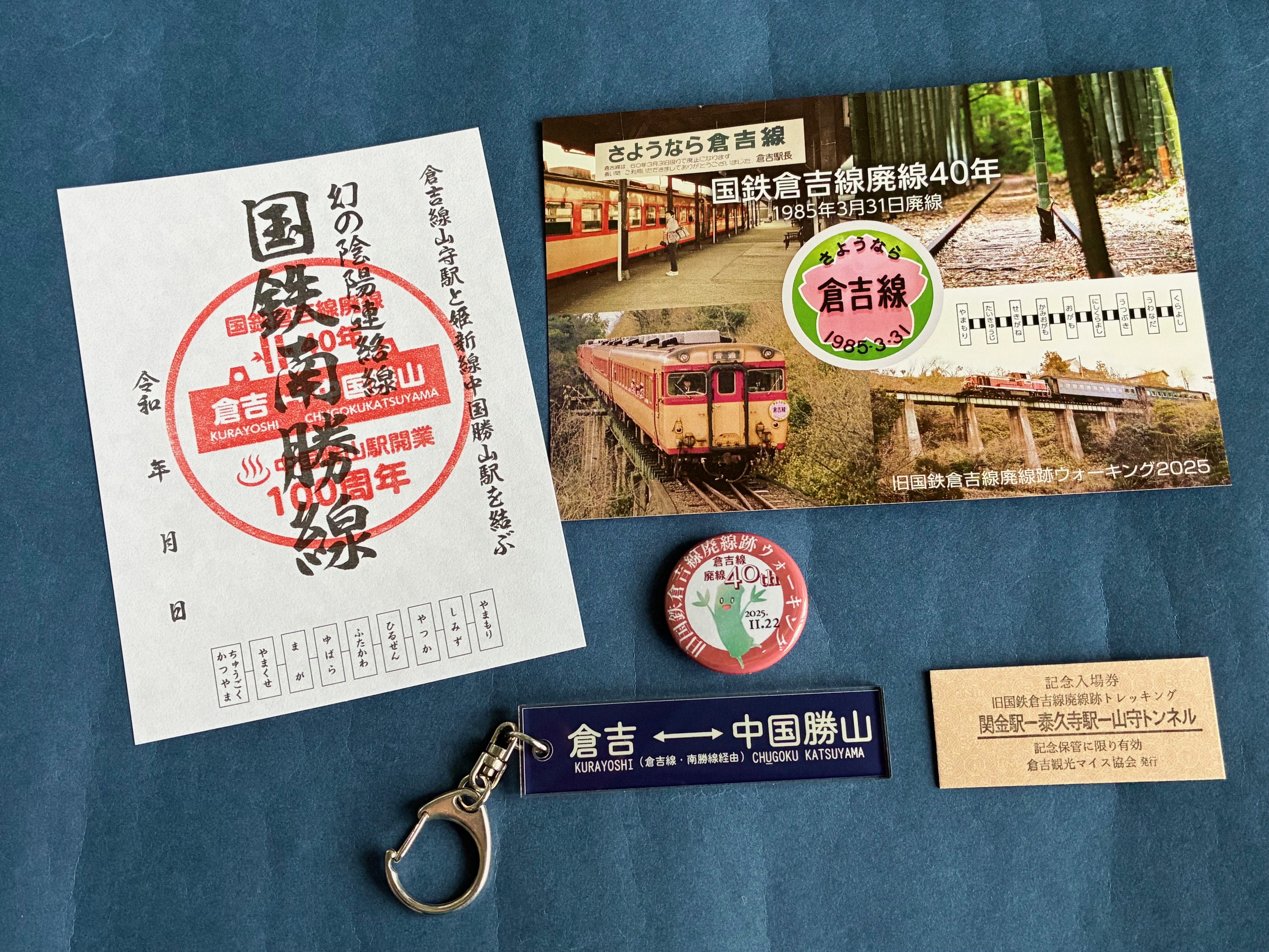 レトロベロエクスカーション廃線ウォーク 参加記念品